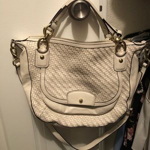 Leather Coach purse